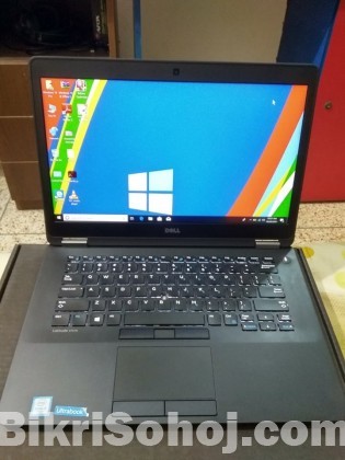 Dell Latitude E7470 i7 6th Gen, 8Gb Ram, 256 m.2 SSD, 14.1